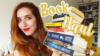 Book Haul  Octobre 2017 [upl. by Airdnaxela]