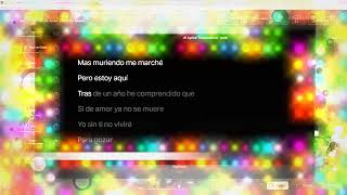 De Amor Ya No se Muere Lyrics [upl. by Schmitz]