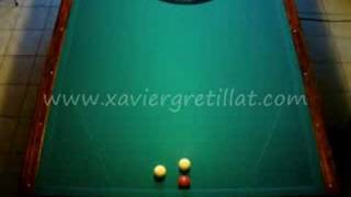 Billard français  Billiard ELearning  série 05  10 prises daméricaine  2ème partie [upl. by Donella]