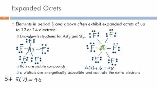 99 Exceptions to the Octet Rule OddElectron Species Incomplete Octets amp Expanded Octets [upl. by Aiceled]