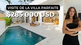 Magnifique villa 3 chambres à Canggu  295000 USD  Leasehold de 29 ans [upl. by Willem]