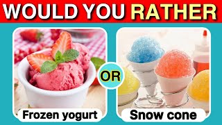 WOULD YOU RATHER ☀️🏖️ Summer Edition  Quiz Game [upl. by Otes]