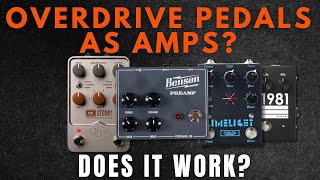 Can an Overdrive Pedal work as your amp Featuring the UA Ox Stomp [upl. by Cash158]