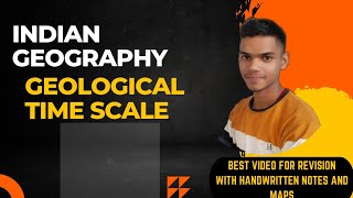 Indian geography  Geological Time scale  UPSC [upl. by Lyndsie]