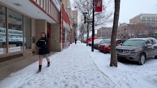 SASKATOONS FIRST SNOW 2024 19 ❄️☃️ [upl. by Tacye]