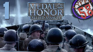 Medal of Honor Allied Assault  Parte 1  en Español  Operación Antorcha [upl. by Annayrb]