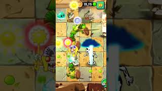 PVZ1 Vs PVZ2 Doom Shroom Vs Red eyes Gargantuar  Plants vs Zombies 2 pvz2 pvz2gameplay [upl. by Jude]