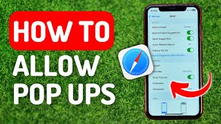 How to Allow Pop Ups on iPhone  Full Guide [upl. by Zelle172]