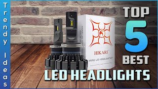 Top 5 Best Led Headlights Review in 2023 [upl. by Czarra]