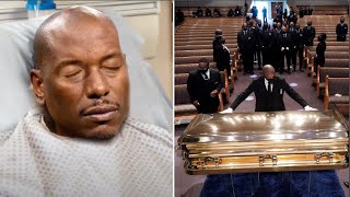 At the tragic funeral Tyrese Gibson Died at 45 Expected Soon Family Prepare To Say bye [upl. by Nyleimaj]