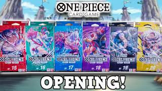 The BEST One Piece Starter Decks To Buy ST 1520 Opening [upl. by Nodlehs920]