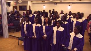 North Bronx Ghana SDA Youth Choir Singing Ye Wo Nyame Bia [upl. by Assenahs]