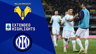 Hellas Verona vs Inter  Extended Highlights  Serie A  CBS Sports Golazo [upl. by Philipson]