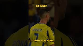 CR7 vs Al Wehda cr7 cristianoronaldo [upl. by Hoyt]