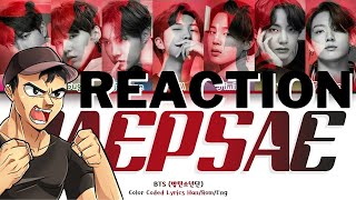 Metal Vocalist  BTS  BAEPSAE Lyrics and Explanation REACTION [upl. by Ohcamac]