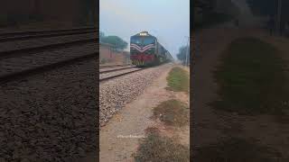 Train vs Soccer Ball ⚽ railaddictrik trains railwayline railwayroute railtrack soccerball [upl. by Anairdna]