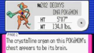 Catching Deoxys on Ruby old [upl. by Lundquist]