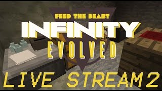 Minecraft FTB Infinity Evolved  Live Stream 2  Mystcraft [upl. by Kragh]