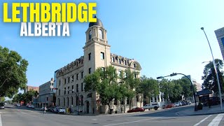 Downtown LETHBRIDGE Alberta Canada I Lethbridge [upl. by Nilpik]