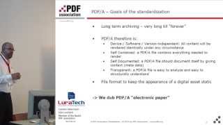 What is PDFA and usage examples  Carsten Heiermann Luratech [upl. by Kwarteng930]