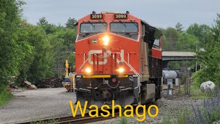 CN M314 at Washago • June 21 2024 [upl. by Helaine]