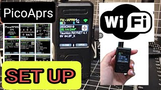 PicoAprs v4  WiFi Set Up [upl. by Ikim]