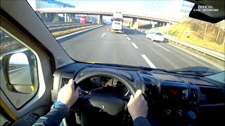 2018 Peugeot Boxer 20 BlueHDi  POV Test Drive [upl. by Alokin258]