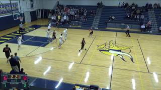 Haslett High School vs Fenton High School Varsity Mens Basketball [upl. by Morlee]