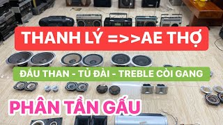 1311 LH0961169293 ĐẦU THAN XẢ KHO TOÀN BỘ AE THỢ PHÂN TẦN VIP ĐÀI FM180 BASS TREBLE CÒI GANG [upl. by Lay624]