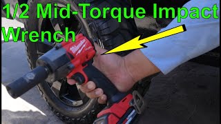 Pro MidTorque Milwaukee 12 Mid Torque Impact Wrench 2962 20 [upl. by Arahsal]