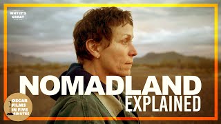 Nomadland EXPLAINED In UNDER 5 Minutes  Best Picture Winner  Mild Spoilers [upl. by Adoc]