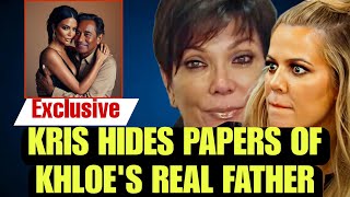 Kris Jenner CAUGHT Hidding Official Khloe Kardashian REAL FATHER Documents [upl. by Eaves]