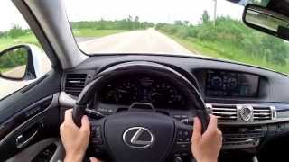 2013 Lexus LS600h L  WR TV POV Test Drive [upl. by Tsirhc429]