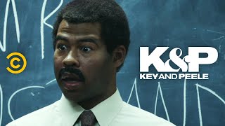 This Substitute Teacher Is Not Messing Around  Key amp Peele [upl. by Ahsiekrats]