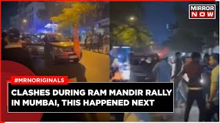 Ram Mandir Ayodhya  Clashes In Mumbai Mira Road Over Ram Mandir Rally  English News  Latest News [upl. by Tinya]