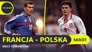 FRANCJA  POLSKA GOL ZIDANEA WSPANIAŁA GRA DUDKA  SKRÓT MECZU 23 LUTEGO 2000 [upl. by Aligna300]