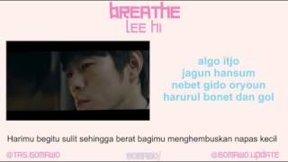 LEE HI  BREATHE MV amp EASY LYRIC ROMINDO [upl. by Accalia]