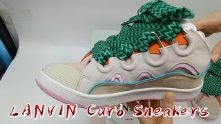 Lanvin Curb Sneakers Unboxing and Detailed Review [upl. by Slifka]