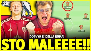 ODDIOOOOOOOO DOBVYK E DELLA ROMA PER 35 MILIONI DI EUROOO ME SENTO MALEEEEE [upl. by Madlin]