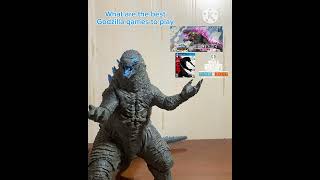 Best Godzilla games to play godzilla godzillameme hiyatoys shorts [upl. by Brawley321]