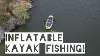 Bass Fishing with Intex Explorer K2 Kayak My Secret Spot [upl. by Adlanor316]