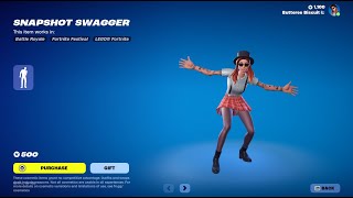 Fortnite Item Shop May 8th 2024 NEW Snapshot Swagger Icon Series Emote [upl. by Ahsirt629]