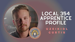 IBEW 354 Apprentice Profile  Uzeikiol Curtis [upl. by Ohploda84]