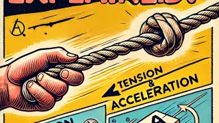 understanding Tension and AccelerationPhysics concepts explained grade 11 [upl. by Einaj132]