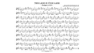 USA Tunes in Scottish Styles Strathspey on This Land is Your Land arr Jordan A Key [upl. by Estel524]