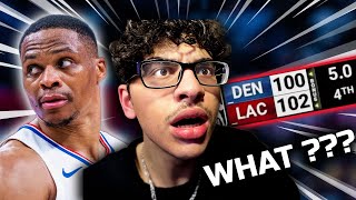 ARE THE CLIPPERS ACTUALLY GOOD  Los Angeles Clippers VS Denver Nuggets REACTION [upl. by Jeraldine693]