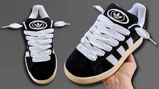 HOW TO LACE ADIDAS CAMPUS 00s BEST WAY [upl. by Eanrahs]