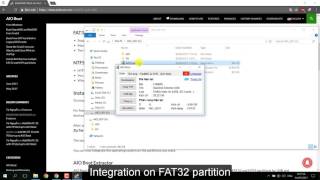 Install AIO Boot on multiple FAT32 and NTFS partitions [upl. by Lalaj662]