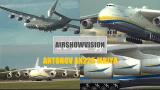 ANTONOV AN225 MRIYA  KING OF THE SKIES airshowvision [upl. by Hosea]