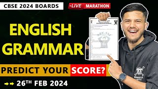 Most Expected Questions 🔥  English Grammar Class 10  Class 10 English Grammar  CBSE 2024 [upl. by Imrots152]